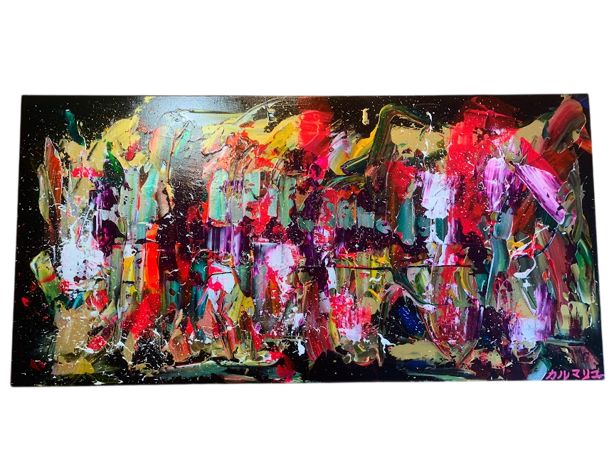 indian holi-karmaryu 80x40cm