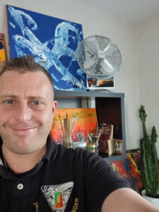 Karmaryu artiste peintre abstrait