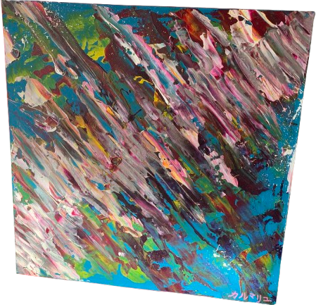 Anapurna 50 x 50 cm par Karmaryu
