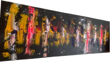 New York 120 cm x 40 cm par Karmaryu