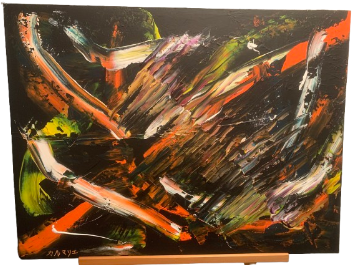 Phoenix 2 par Karmaryu en 80 cm x 80 cm