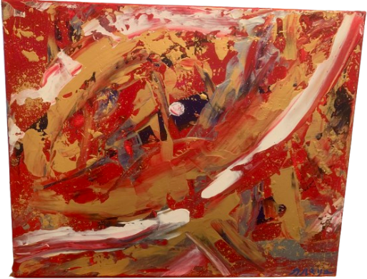 Devil's Eye 40x50 cm par Karmaryu