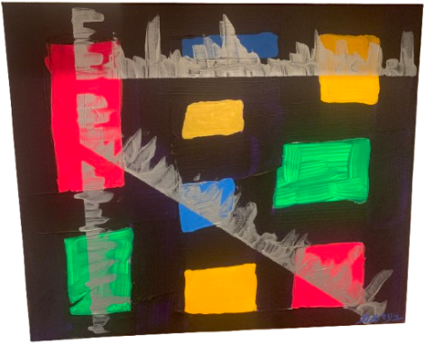squares 55x46 cm par Karmaryu